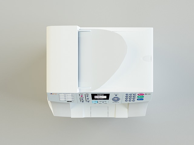 Copy Machine 3D model_7
