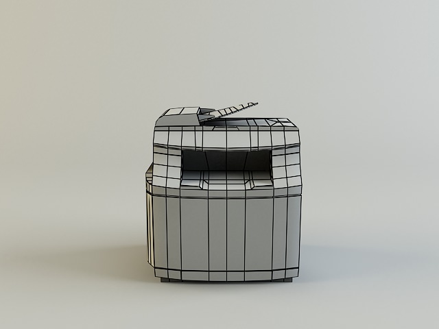 Copy Machine 3D model_5