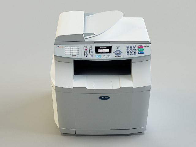 Copy Machine 3D model_3