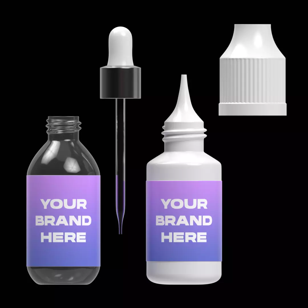 Cosmetic Bottle 3D model_0