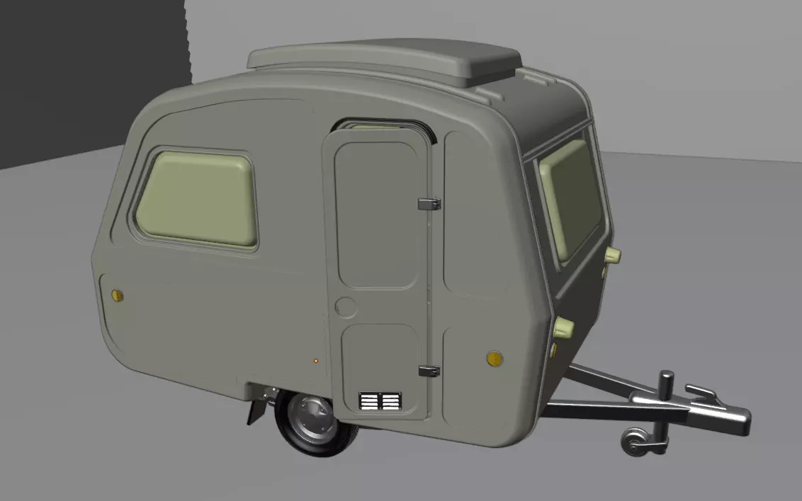 NIEWIADOW N126 Camper redy for 3D print 3D print model