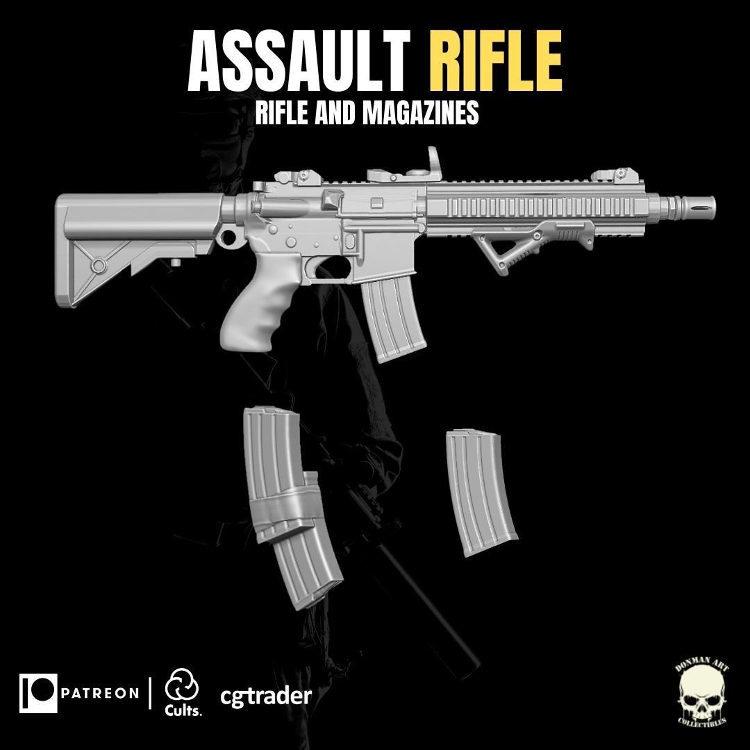 Tactical Accessory for Action Figures 3D print model