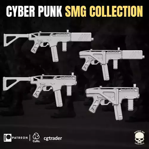 Cyber Punk Accessory Collection for Action Figures