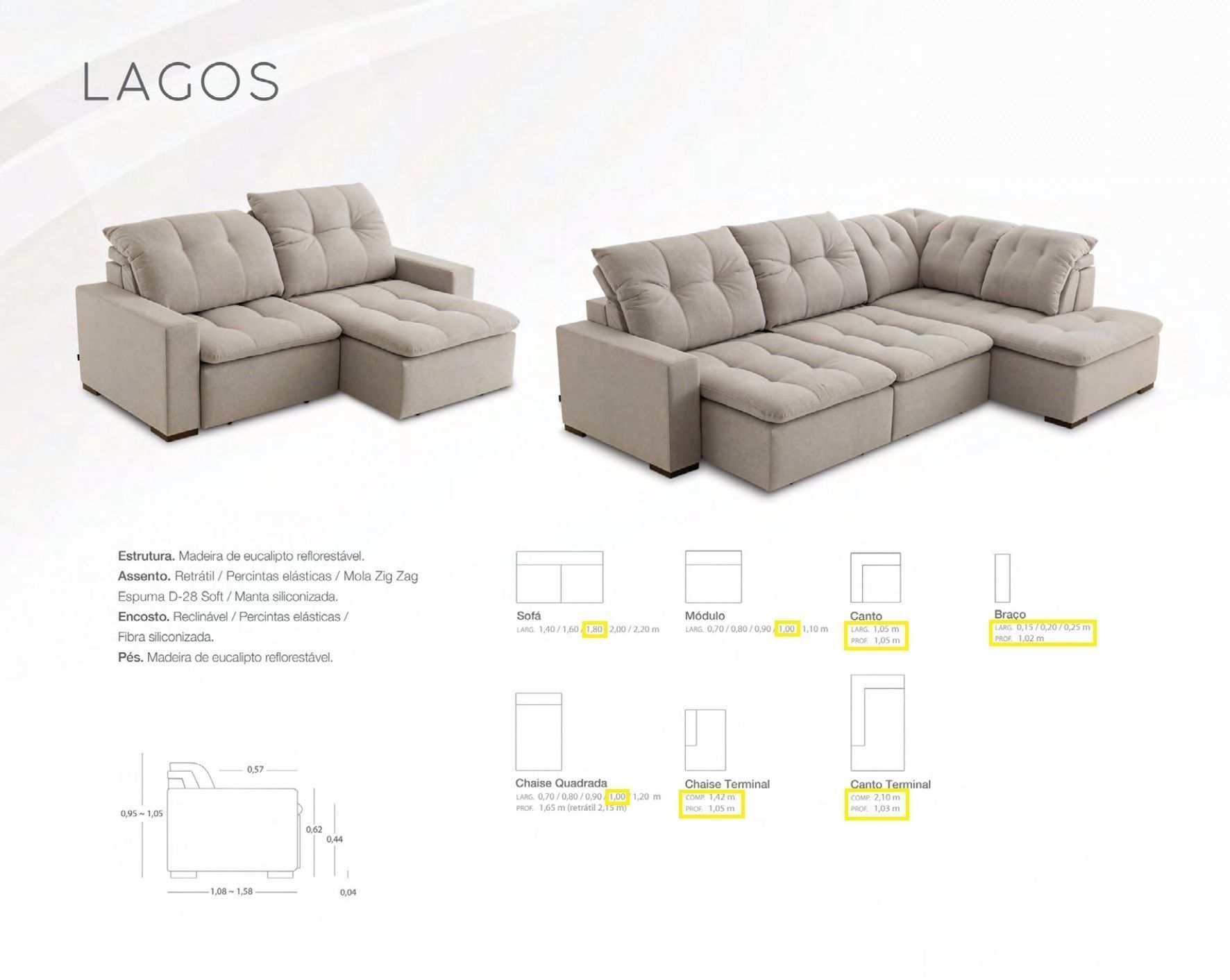 Sofa Lagos 3D model_3