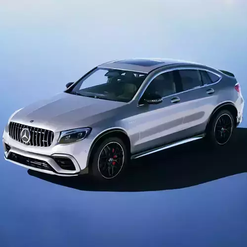 Mercedes Benz GLE63 S 2018 3D model