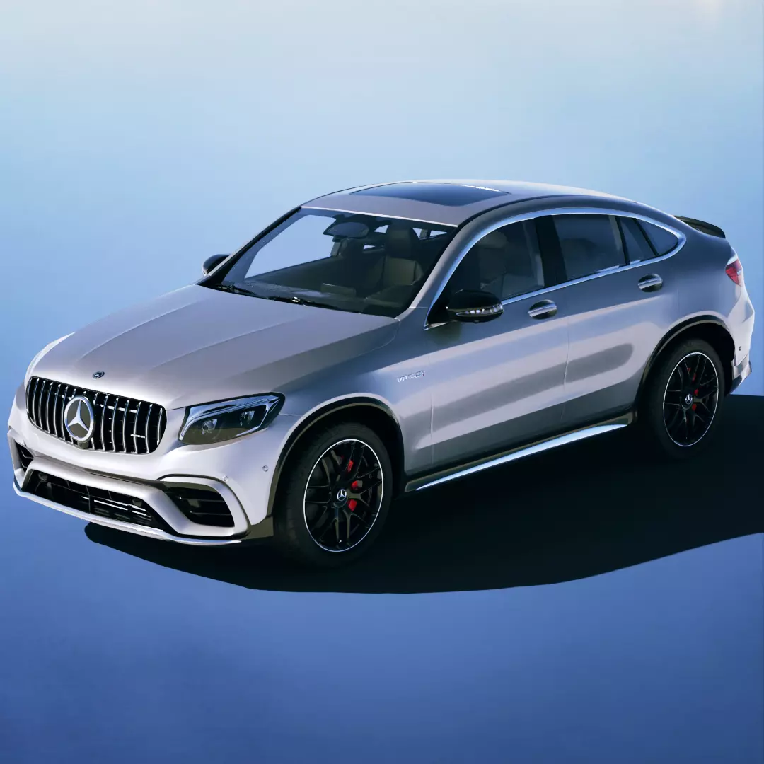 Mercedes Benz GLE63 S 2018 3D model_0
