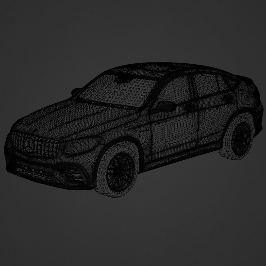 Mercedes Benz GLE63 S 2018 3D model_5