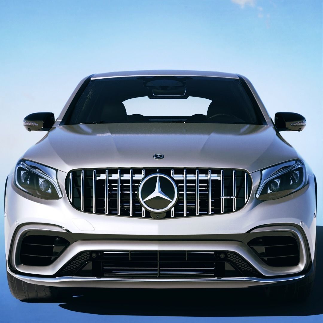 Mercedes Benz GLE63 S 2018 3D model_4