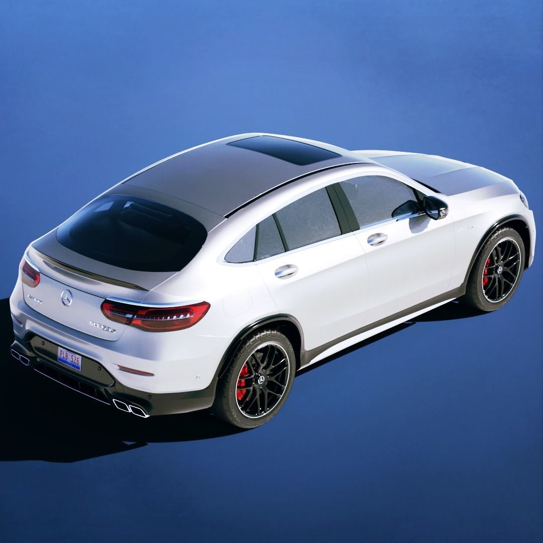 Mercedes Benz GLE63 S 2018 3D model_2