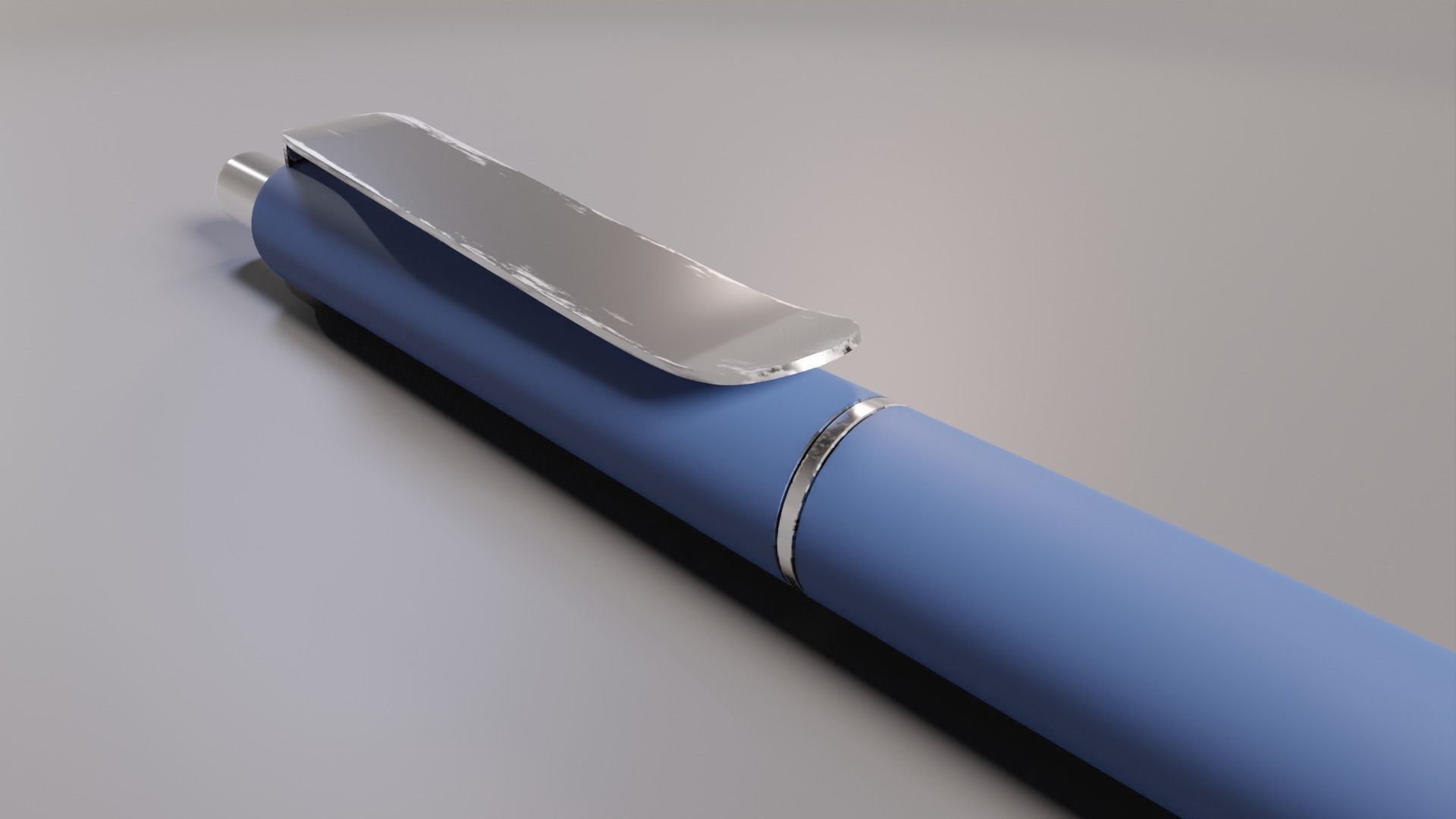 Ballpoint pens in several colours 3D model_11