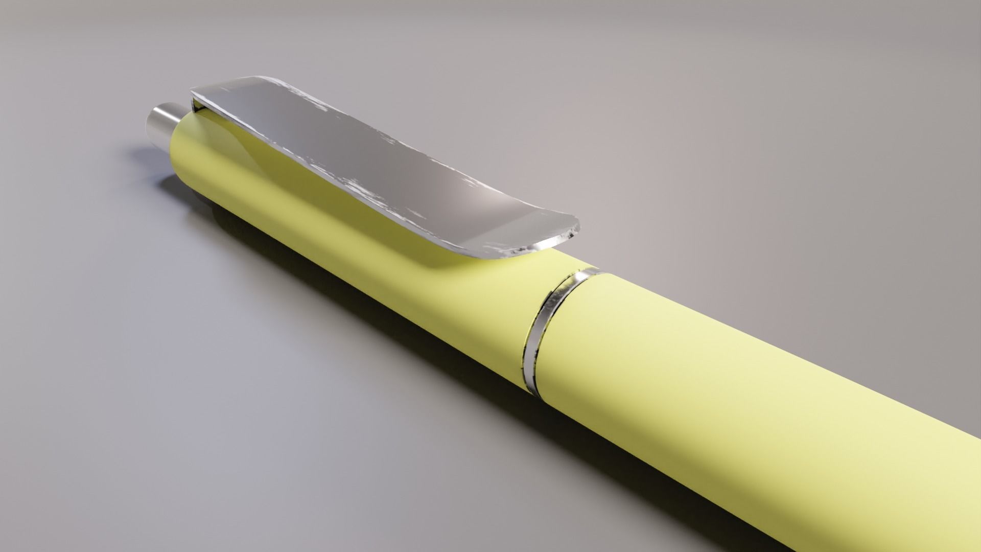 Ballpoint pens in several colours 3D model_12