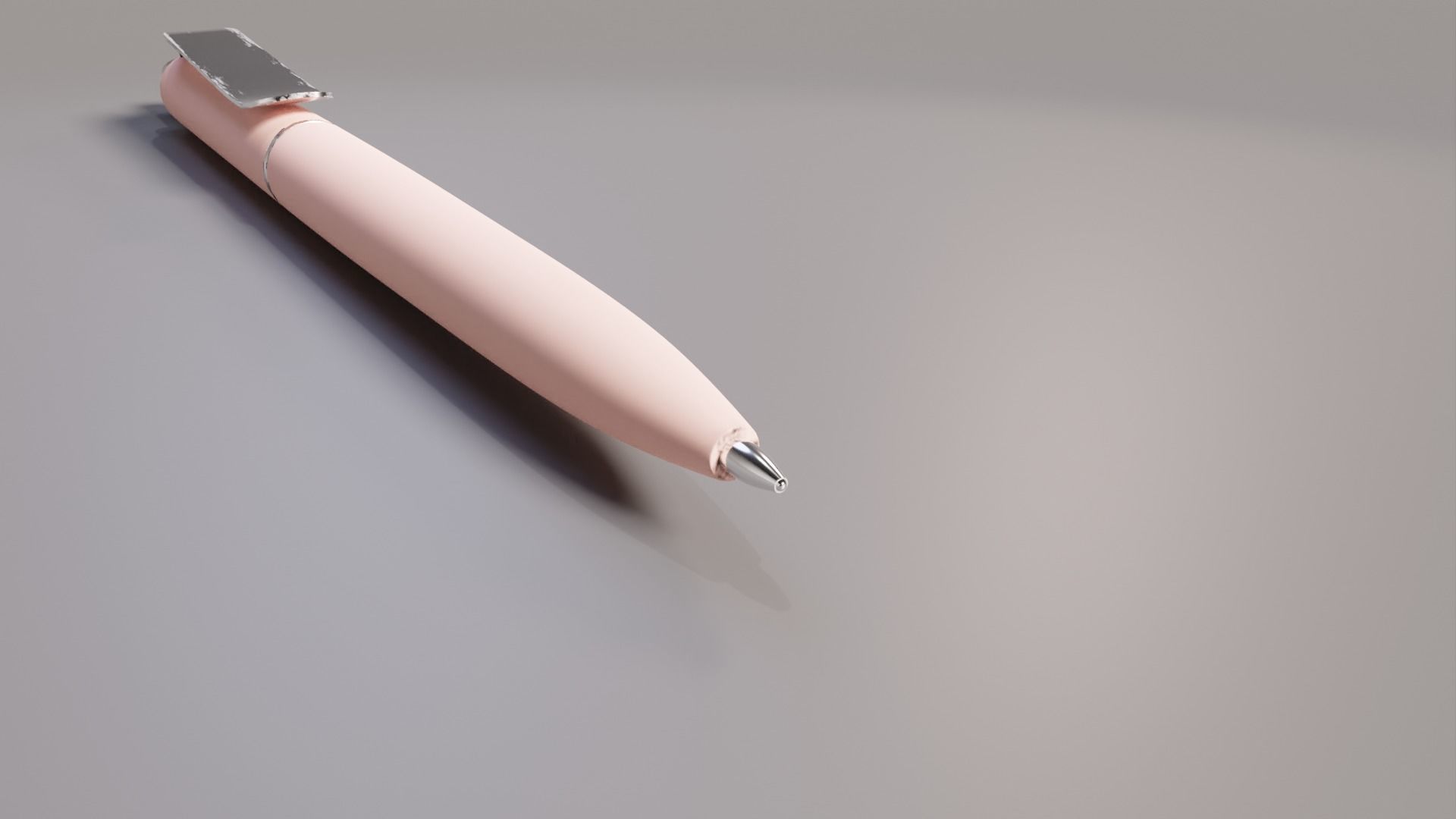 Ballpoint pens in several colours 3D model_9