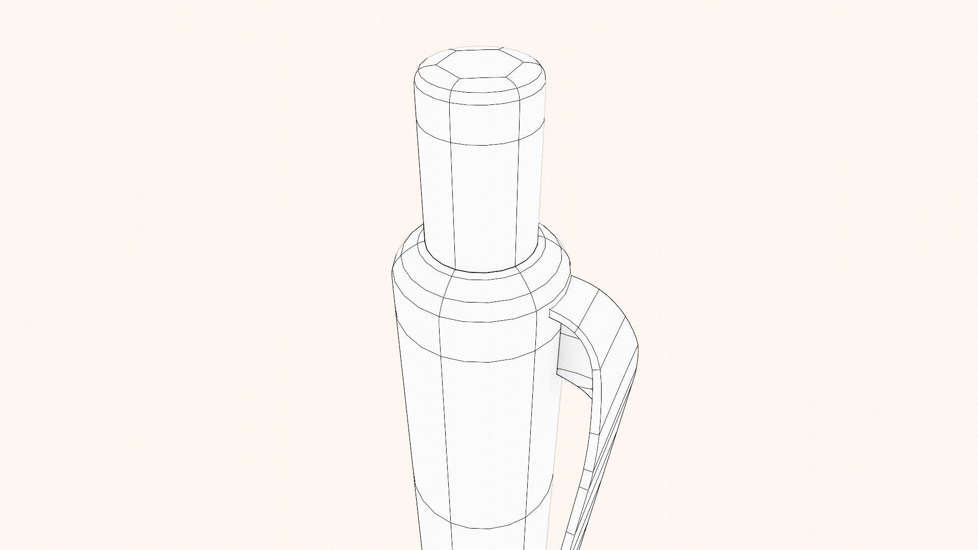 Ballpoint pens in several colours 3D model_25