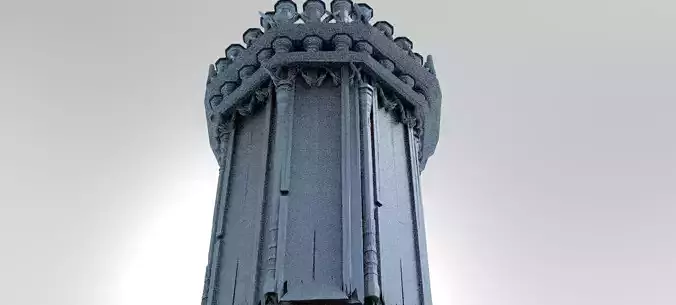 Celtic Tower  3D model