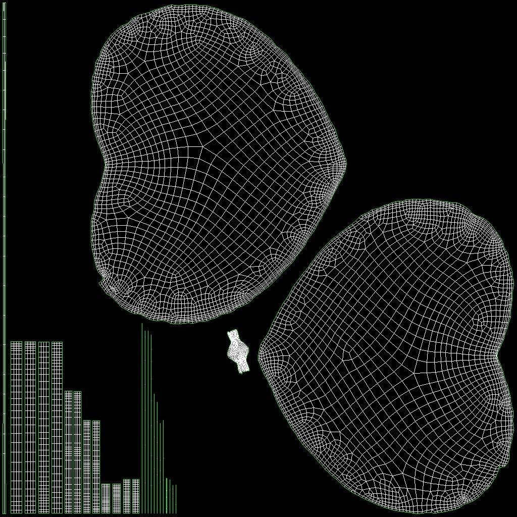 Heart Valentine Balloon  Low-poly 3D model_13