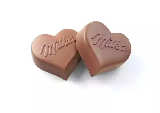 Milka Heart Love Chocolate Candy