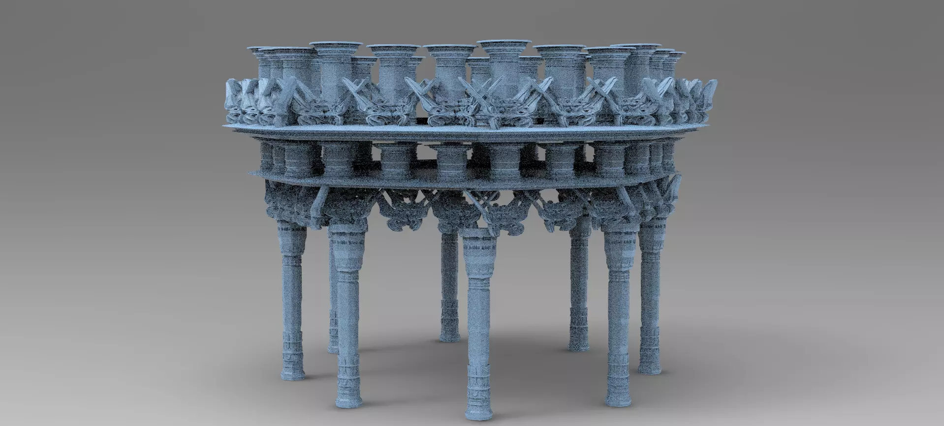 Celtic Tower 6 3D model