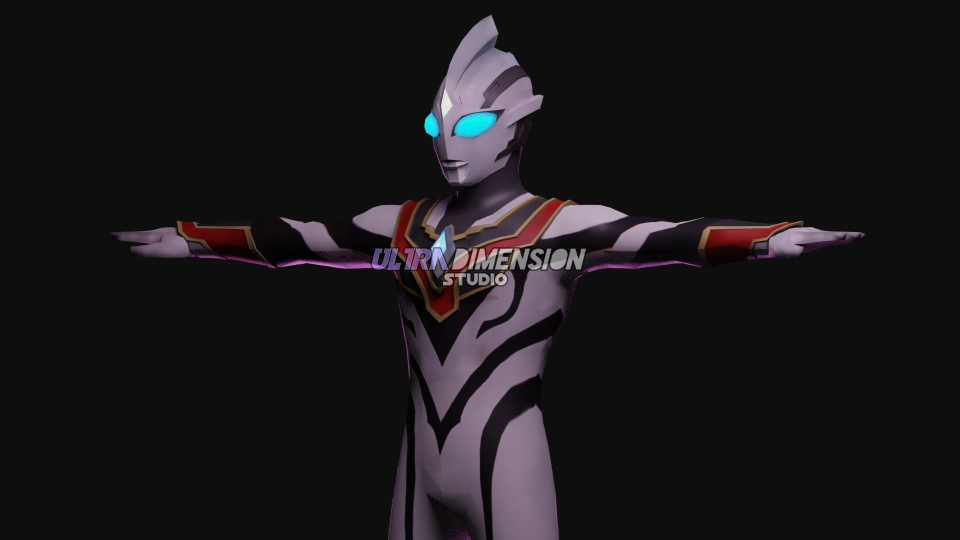 Ultraman Trigger Truth and Evil Trigger - 3D Model 3D model_3
