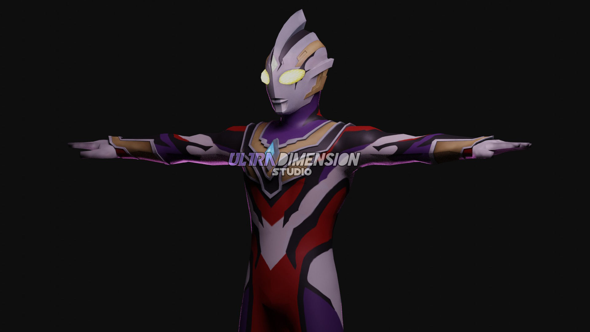 Ultraman Trigger Truth and Evil Trigger - 3D Model 3D model_4