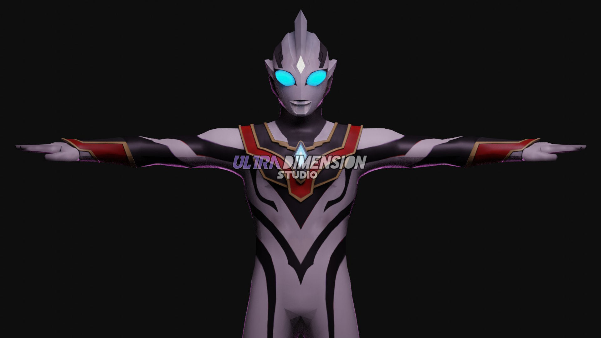 Ultraman Trigger Truth and Evil Trigger - 3D Model 3D model_5