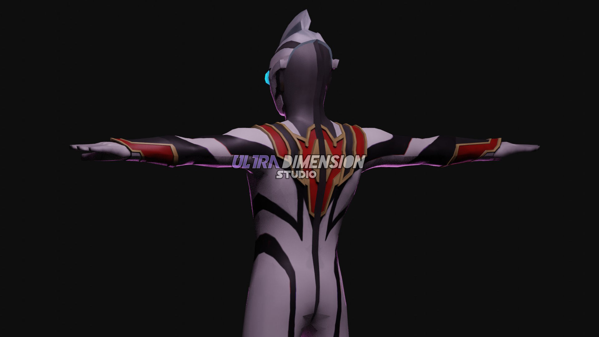 Ultraman Trigger Truth and Evil Trigger - 3D Model 3D model_7