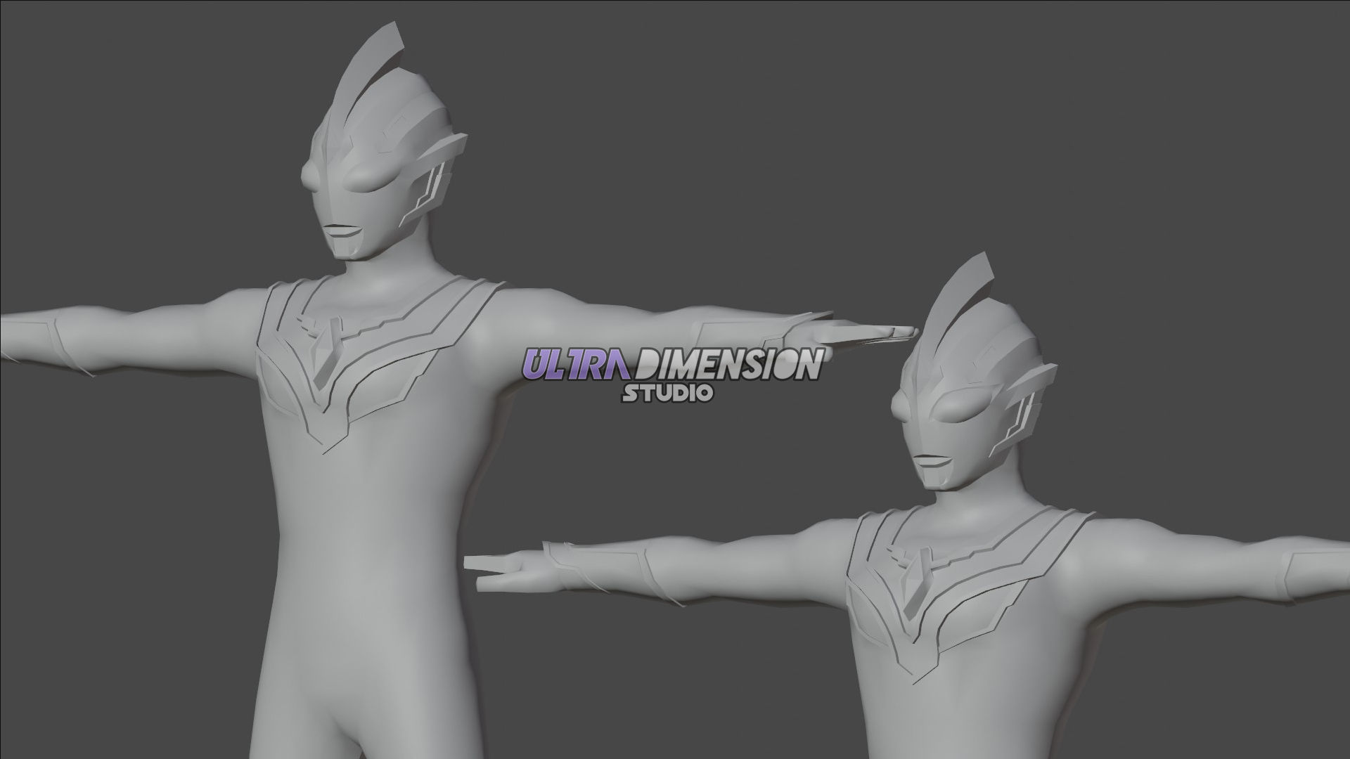 Ultraman Trigger Truth and Evil Trigger - 3D Model 3D model_2