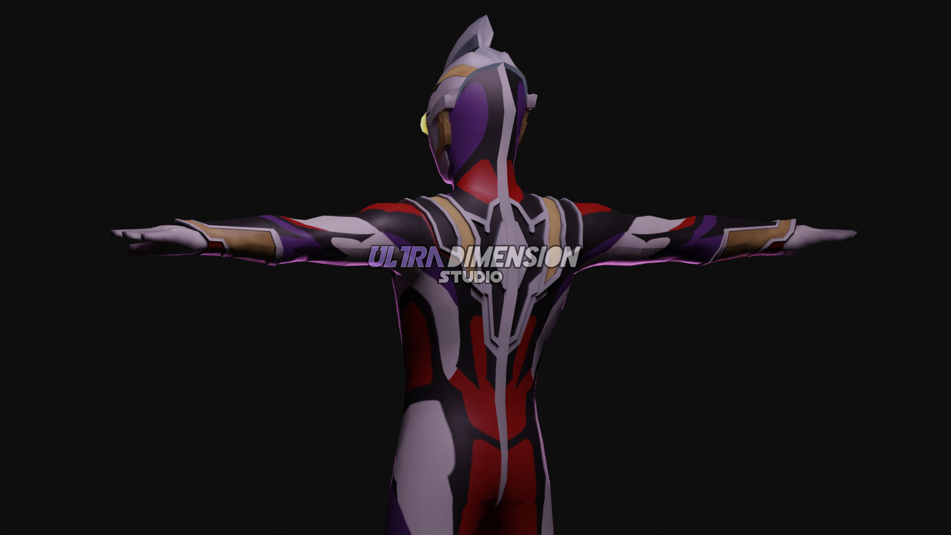 Ultraman Trigger Truth and Evil Trigger - 3D Model 3D model_8