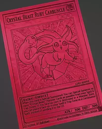 crystal beast ruby carbuncle - yugioh