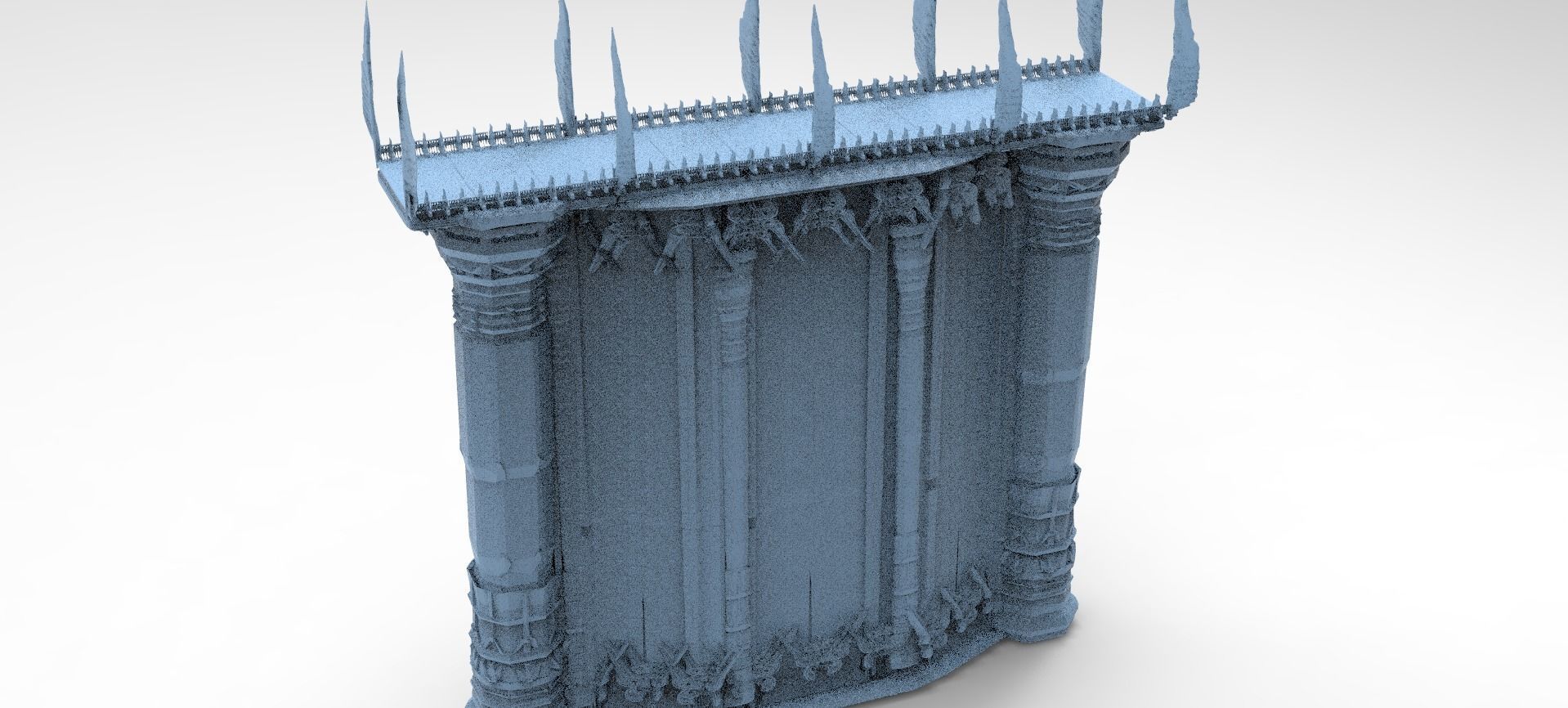 Dark Celtic Gods Tower Bridge  3D model_1