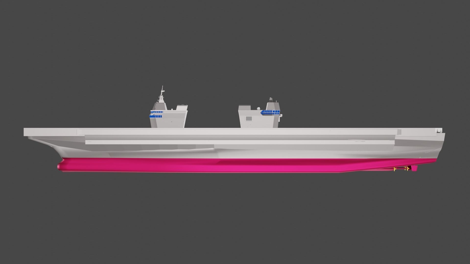 CVX - Korean Light Aircraft Carrier Business Low-poly 3D model_15