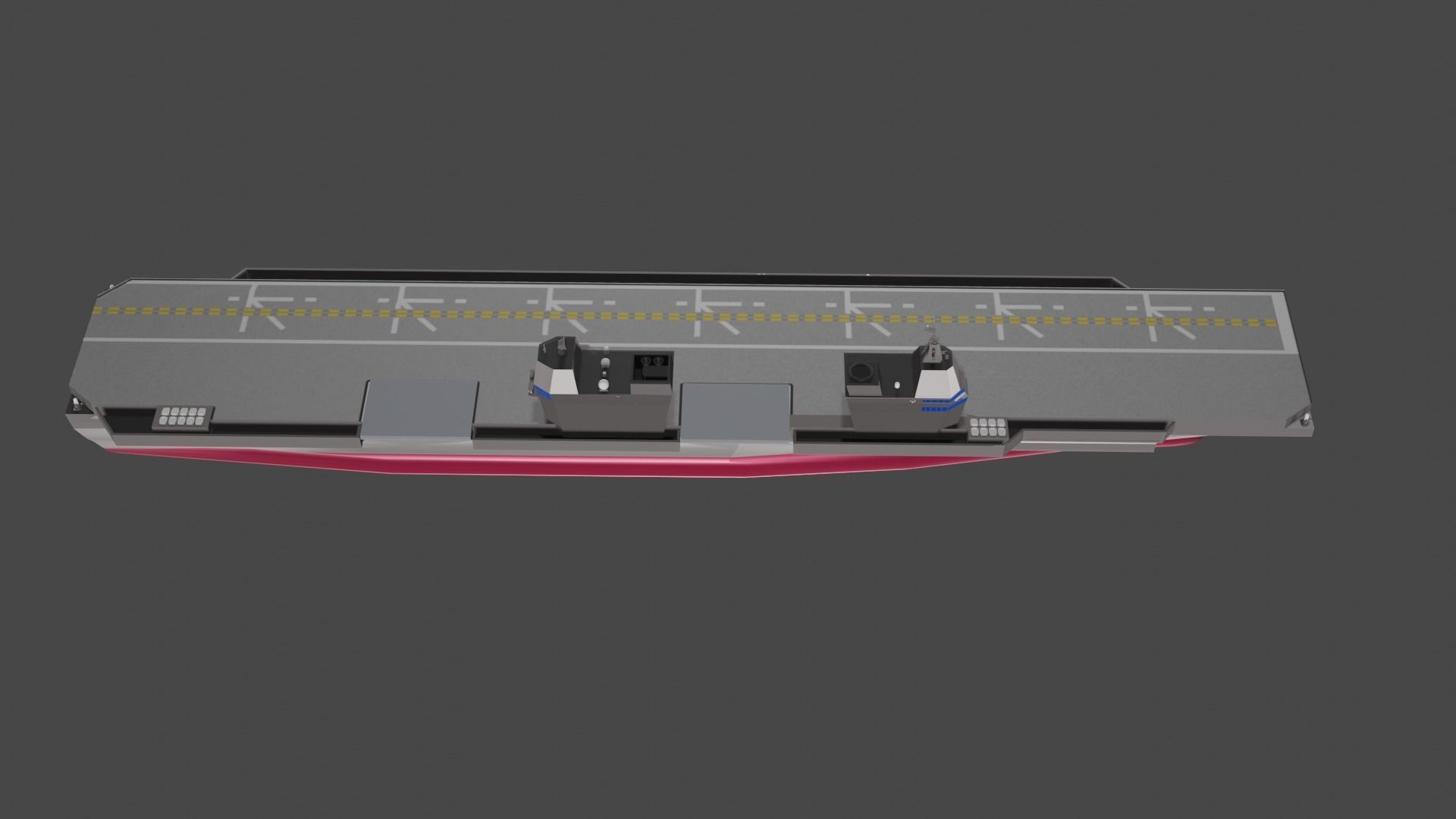 CVX - Korean Light Aircraft Carrier Business Low-poly 3D model_6