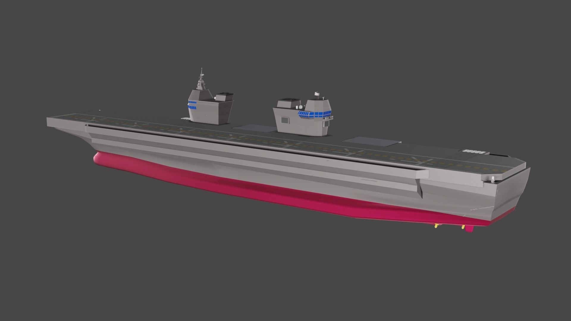 CVX - Korean Light Aircraft Carrier Business Low-poly 3D model_18
