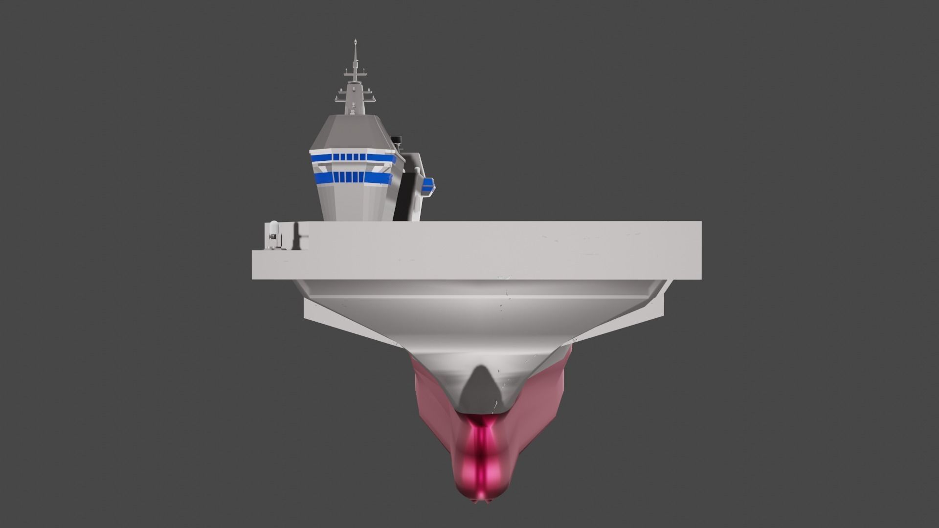 CVX - Korean Light Aircraft Carrier Business Low-poly 3D model_11