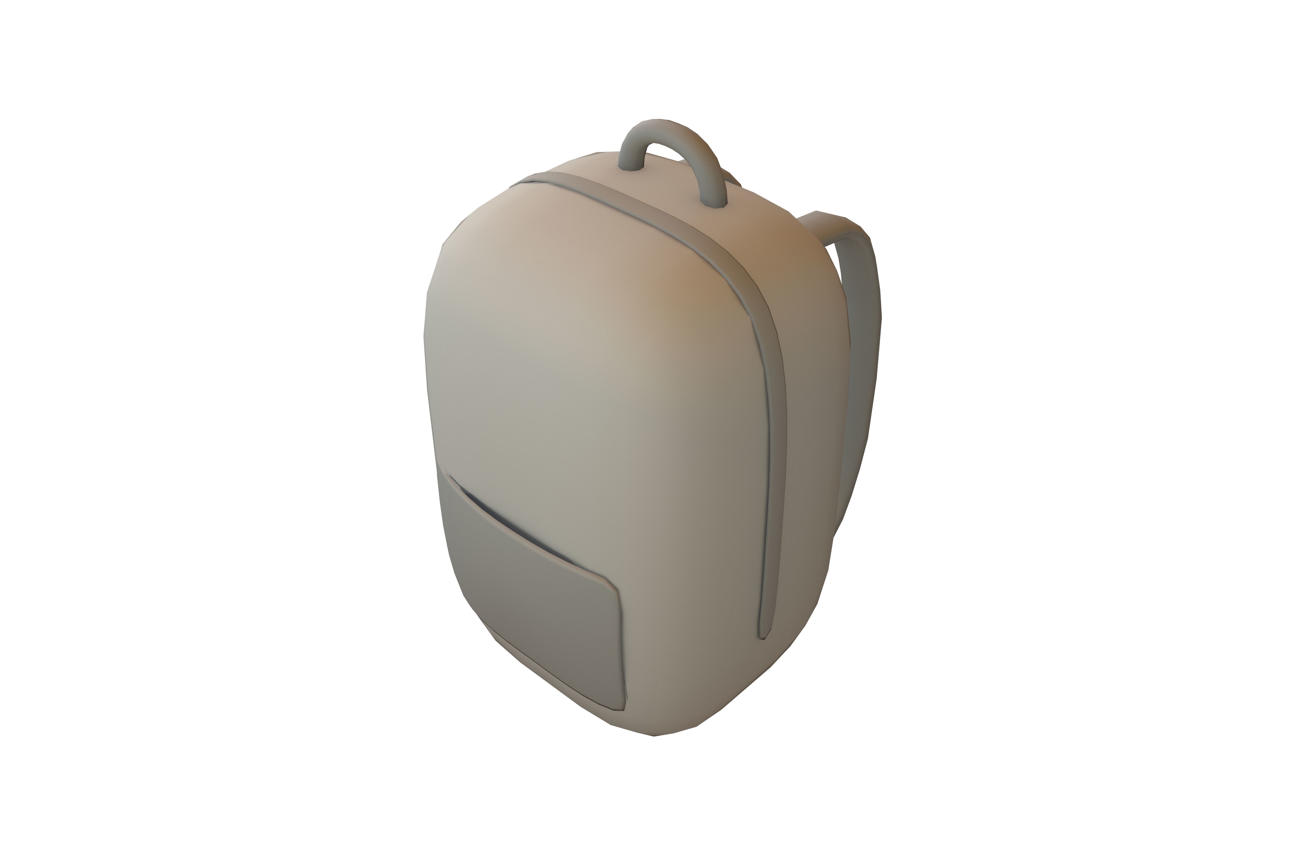 3D model Cartoon Backpack V1 003 VR / AR / low-poly | CGTrader