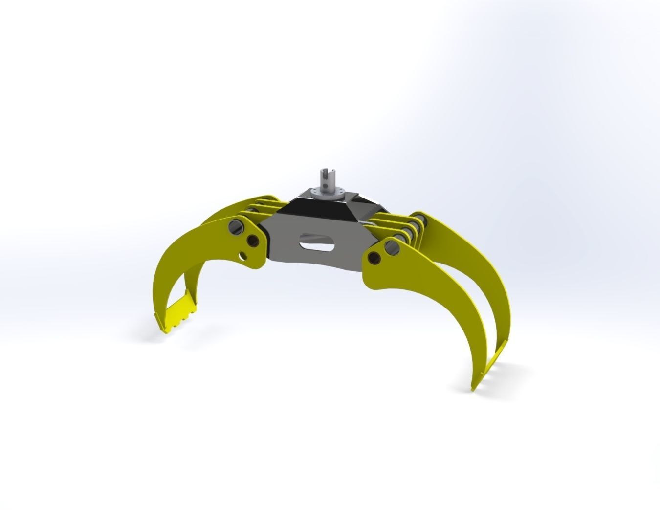 Timber grab 3D model_1