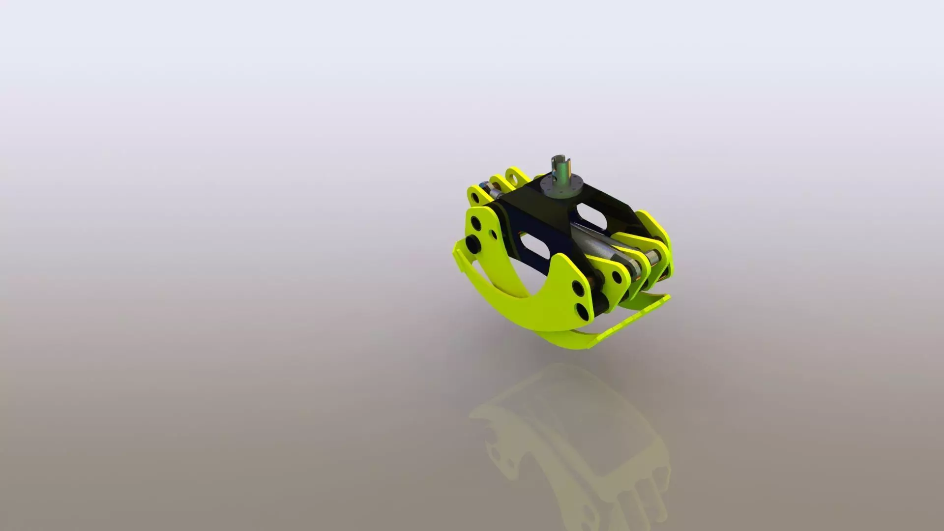 Timber grab 3D model_0