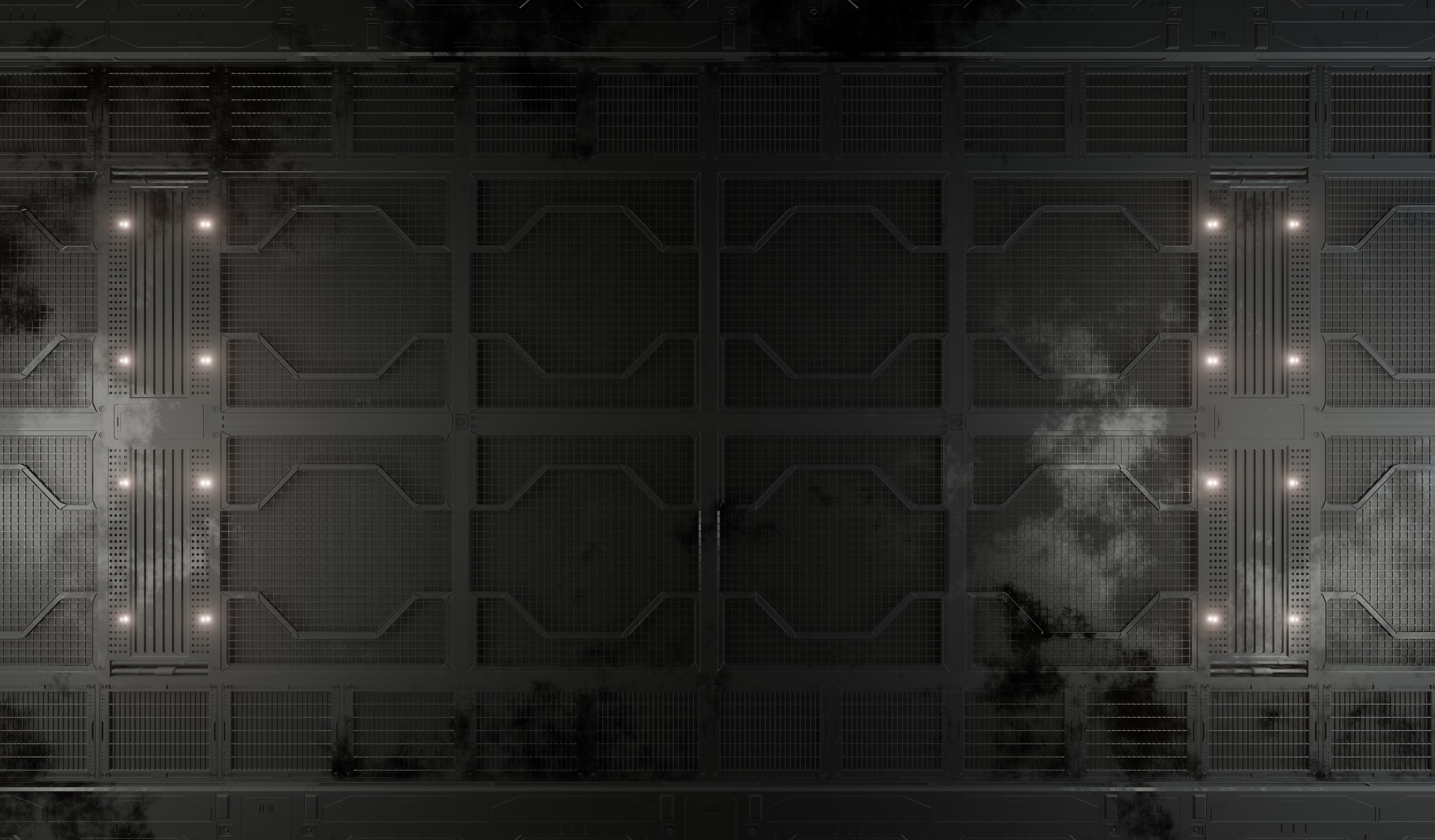 Sci-fi laboratory work room 3D model_30