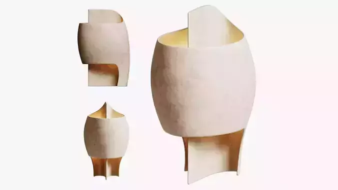 B Lamp White by Thierry Dreyfus x Nymphenburg