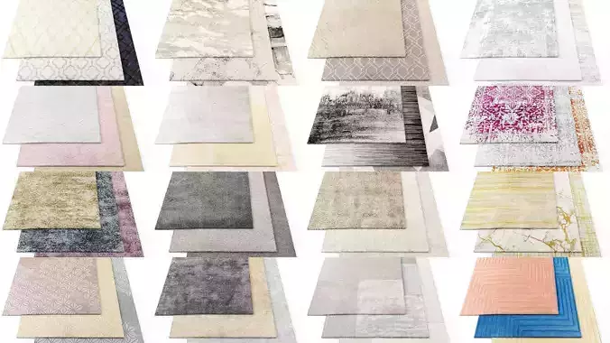 Collection Asiatic rugs 33 sets 