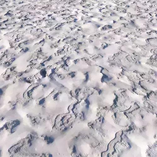 4k seamless snow area material 04 Texture