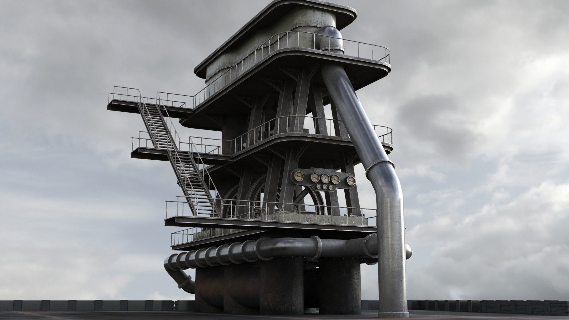 Rusty Industrial Part Collection _63