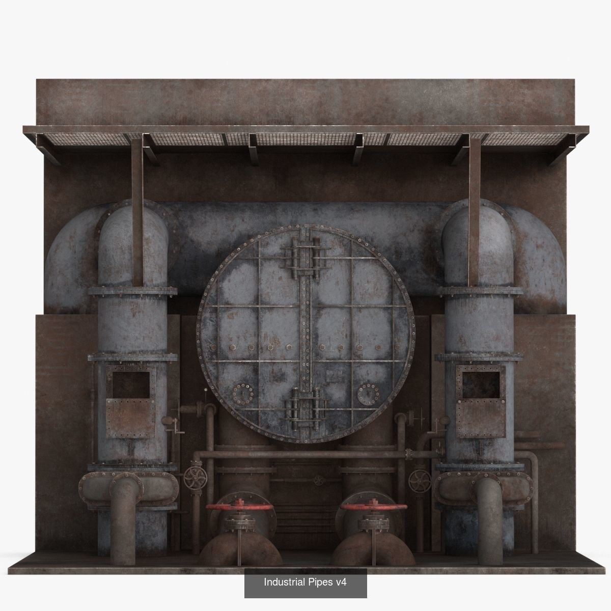 Rusty Industrial Part Collection _15