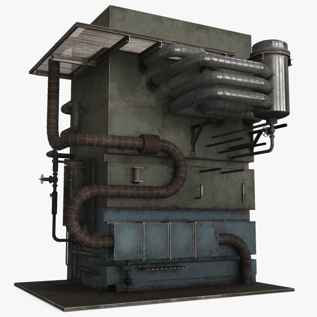 Rusty Industrial Part Collection _44