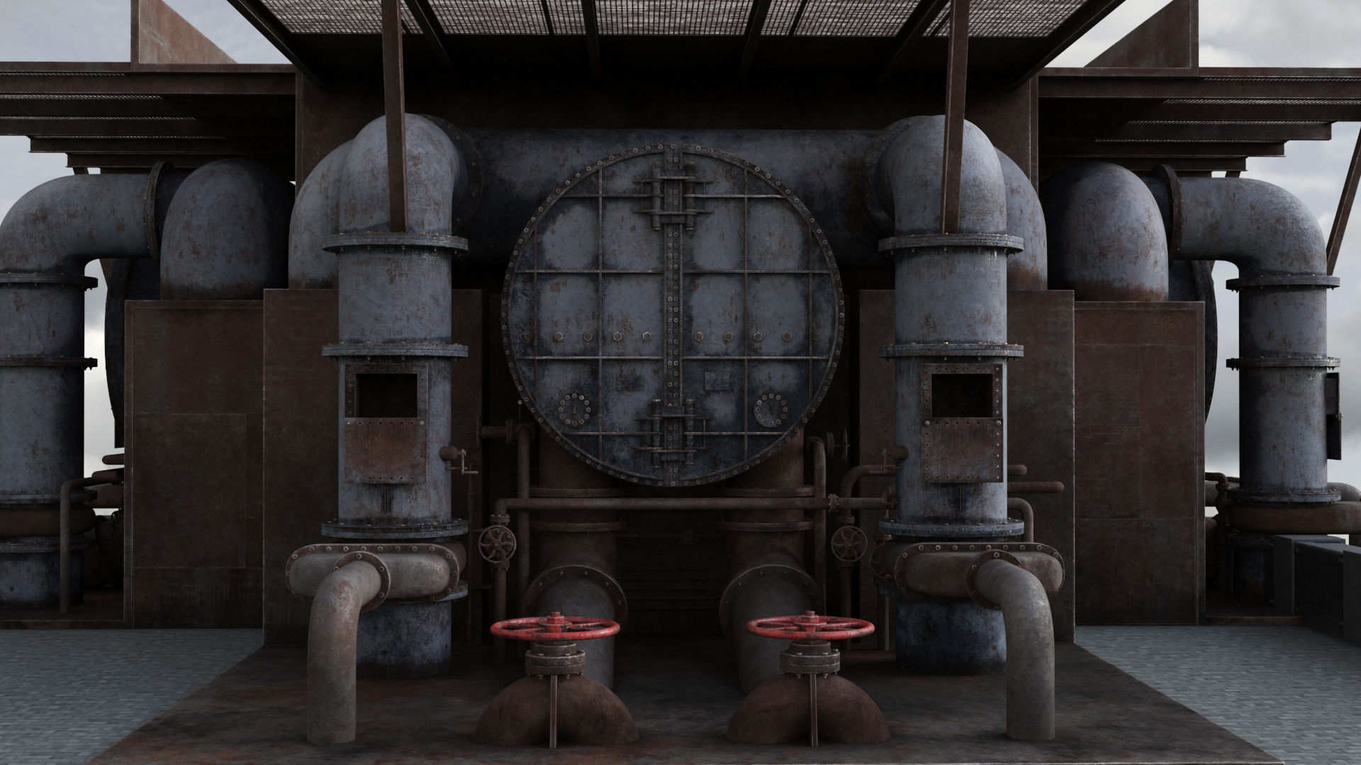 Rusty Industrial Part Collection _72