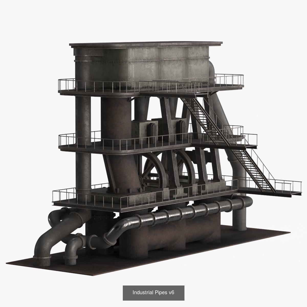 Rusty Industrial Part Collection _19