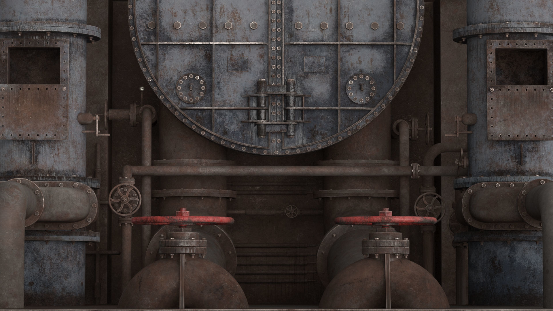 Rusty Industrial Part Collection _77