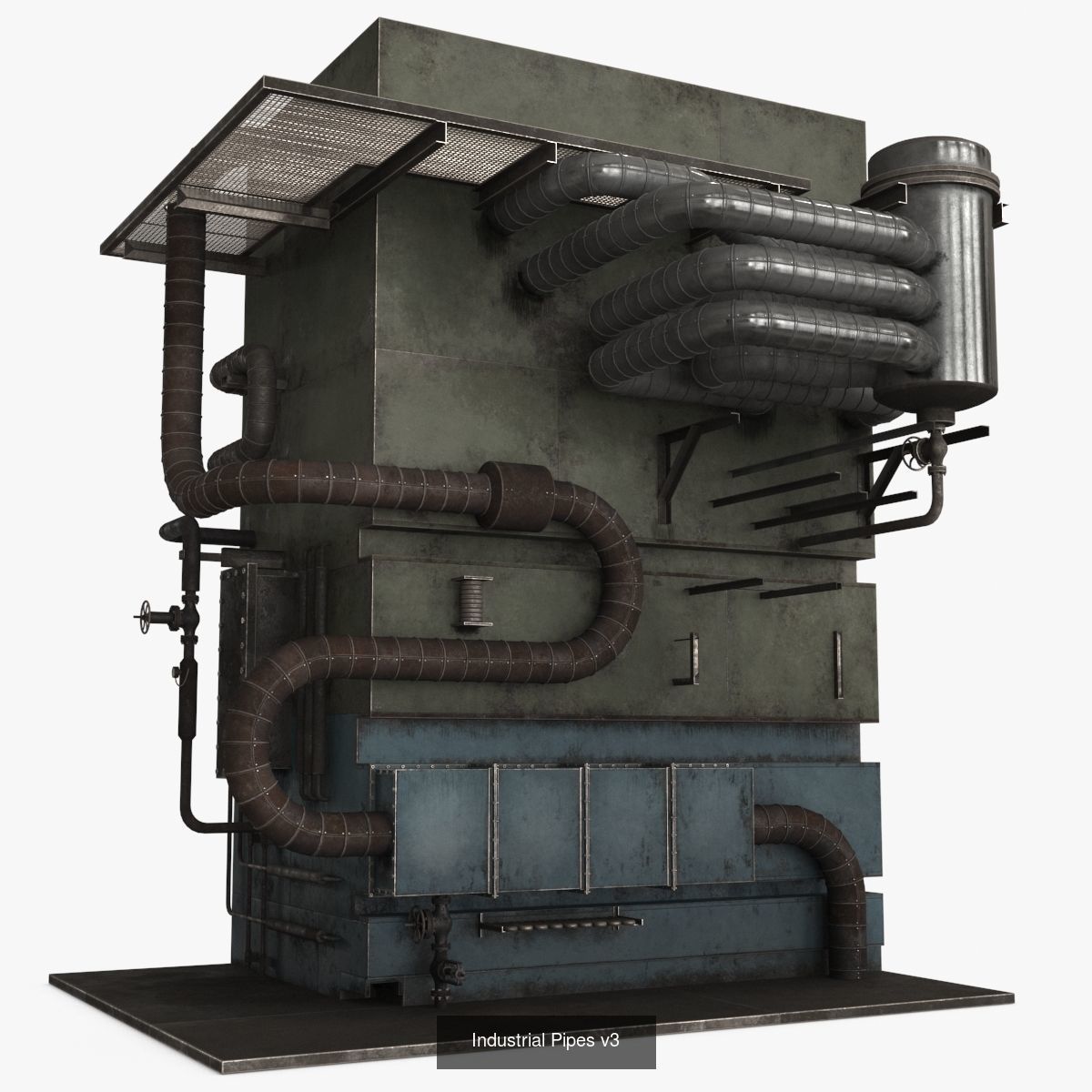 Rusty Industrial Part Collection _13