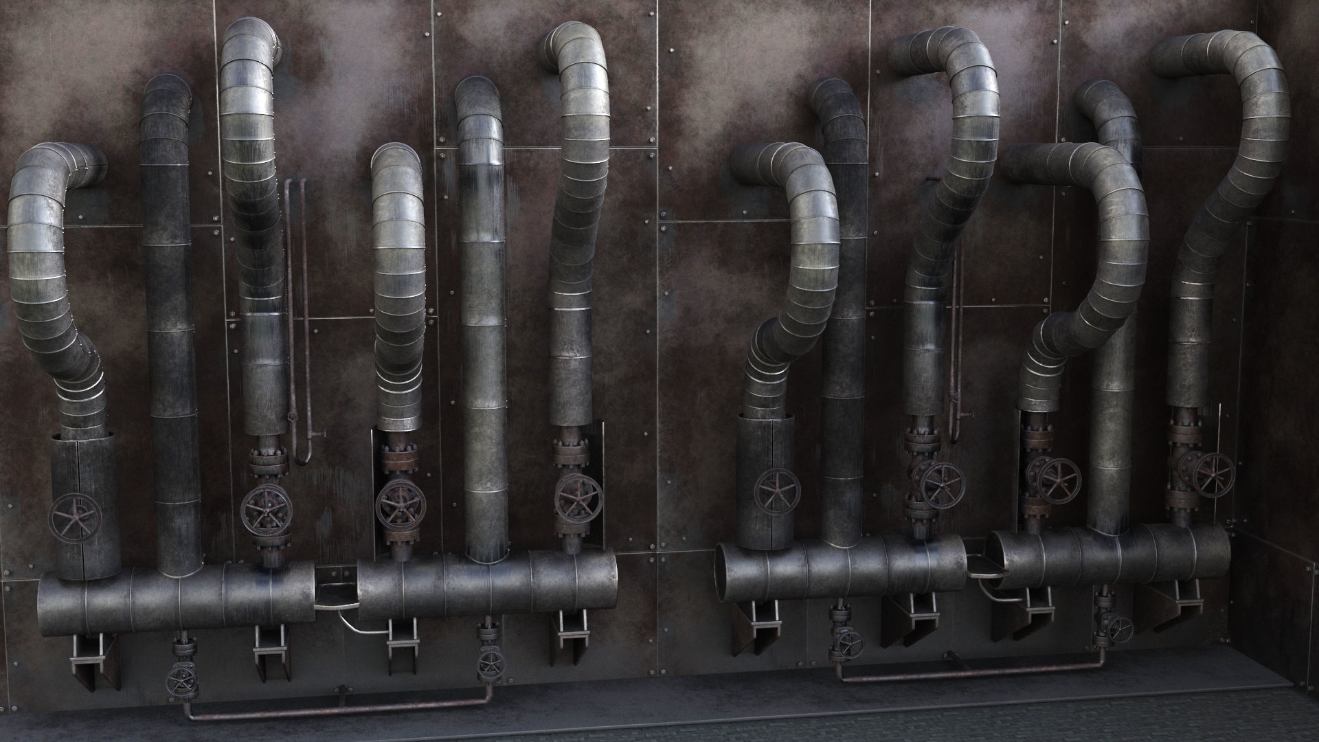 Rusty Industrial Part Collection _57