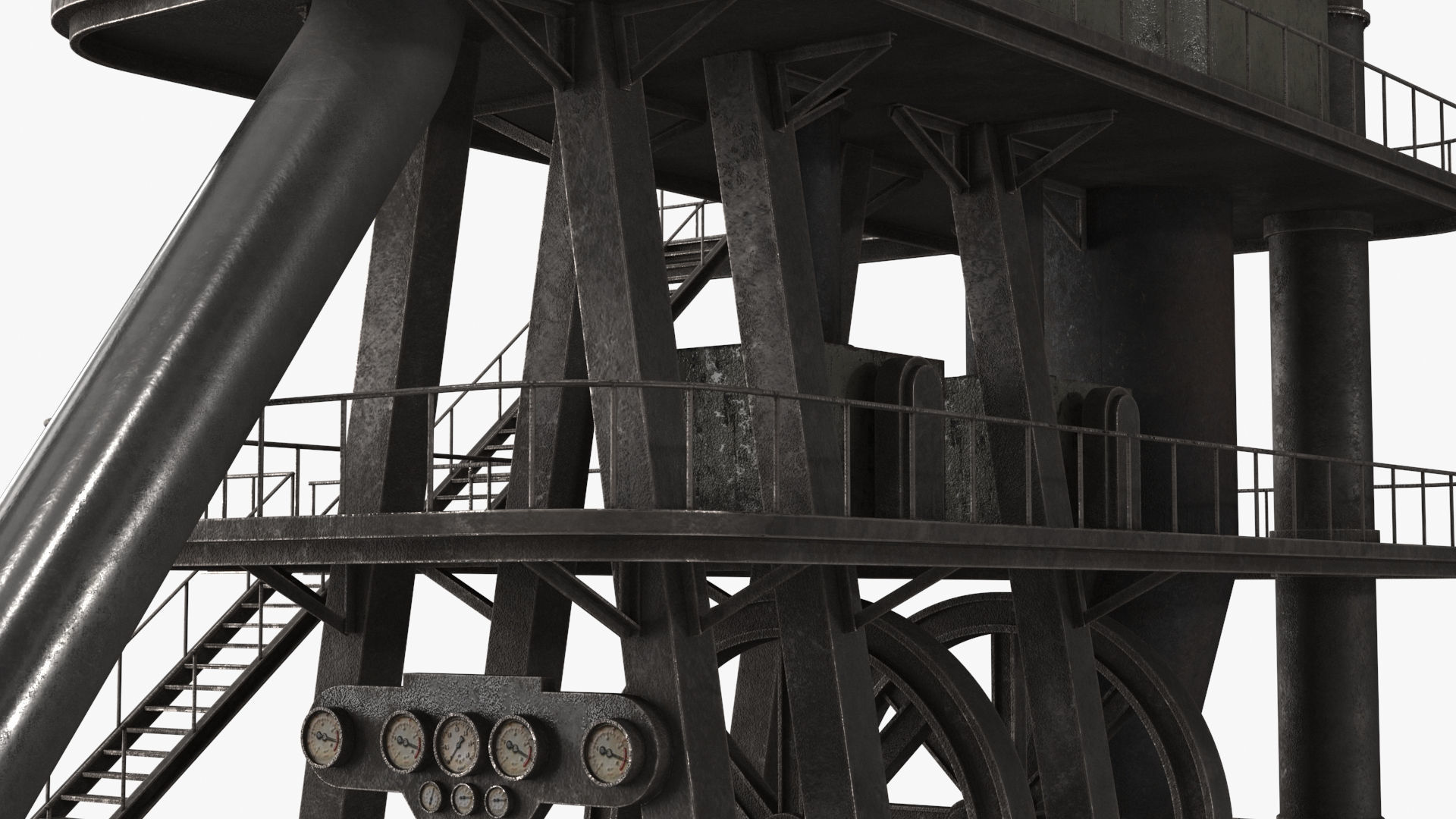 Rusty Industrial Part Collection _70