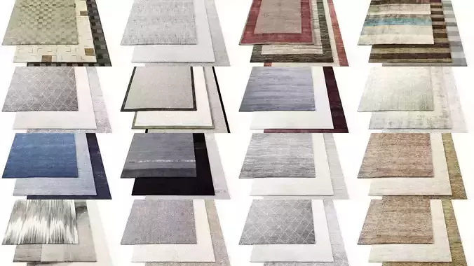 Collection rugs 30 sets 
